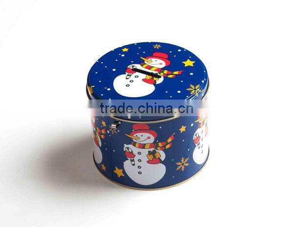 plain customized designed coffee storage tin boxes for packaging