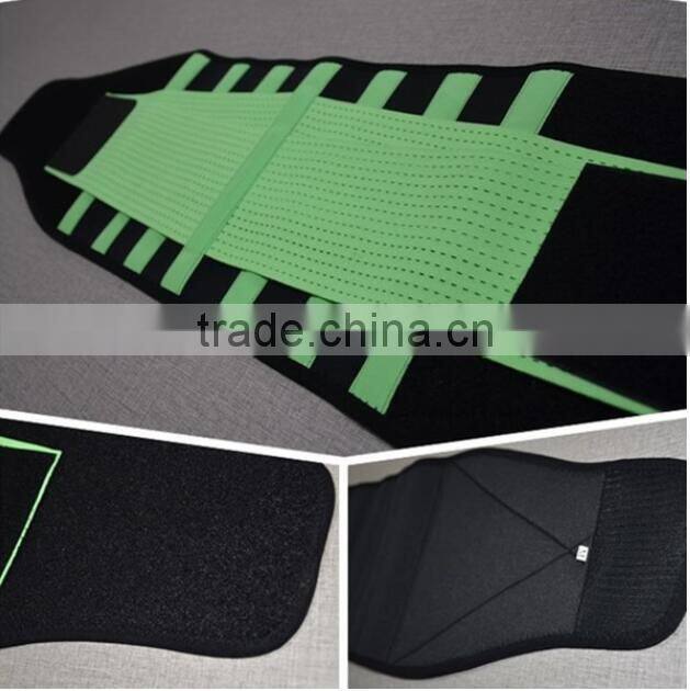 best sell waist trainer belt belly fat Waist trimmer belt neoprene for men women back support waist slimming belt