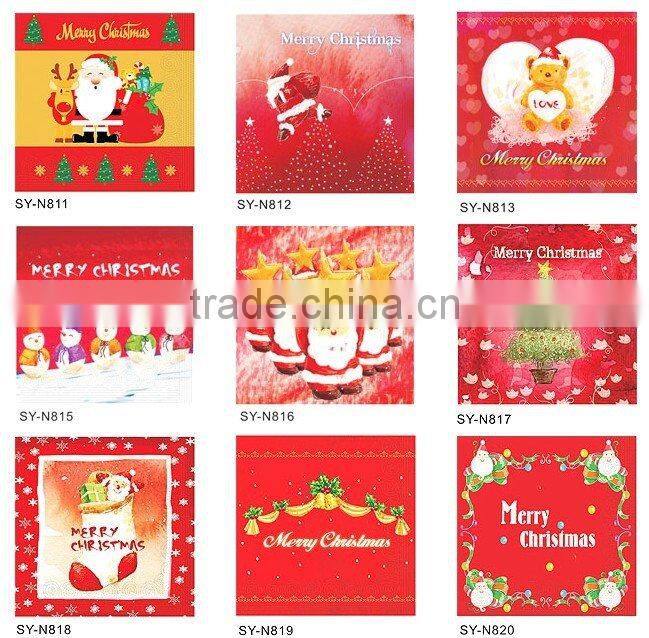 xmas napkins