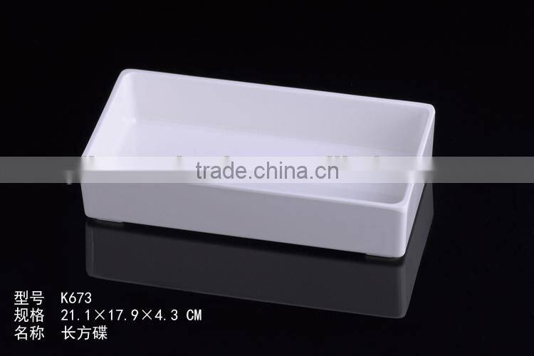 100% mealmine A5 top food grade 10" cheap unbreakable melamine white hard plastic plates with custom print