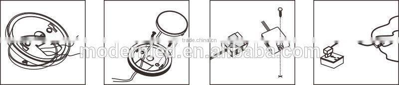 New style blister pack 4 lamp/set emergency light cabinet