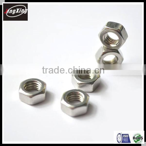 factory price stainless steel M25 hex nut