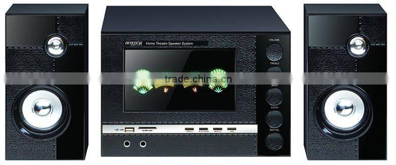 Multimedia MP3 mini Computer speaker display plastic clear box SA-7300