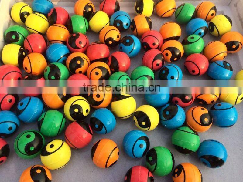 New design water bouncing ball colorful light up bouncing ball rubber bouncing ball