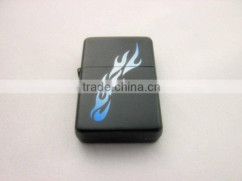 oil cigarette lighter by silkprint ,Metal Oil Lighter ,