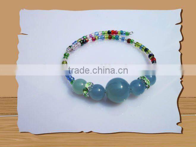2012 Fashion bead Bracelet/color change bracelet