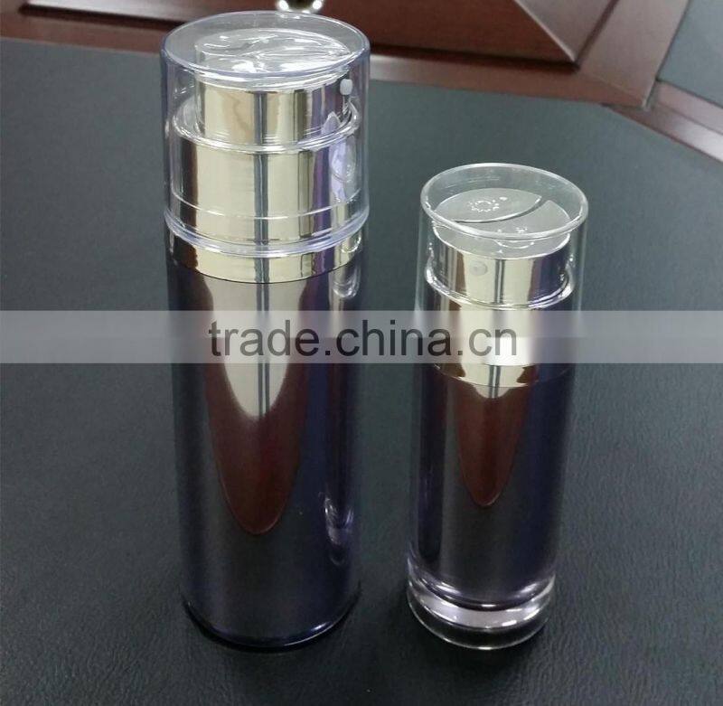 dual tube lotion bottle for personal care
