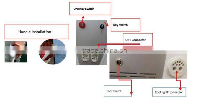 multifunctional ipl beauty machine/opt elight laser hair removal/freckle removal machine