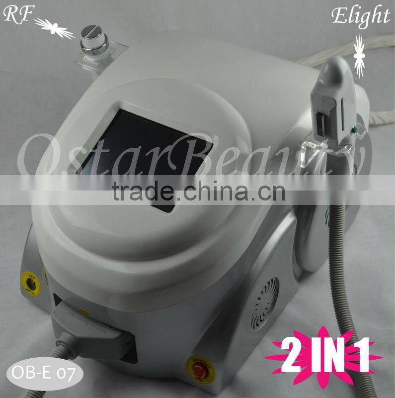2014 New 2 in 1 Portable Elight hair removal IPL equipment