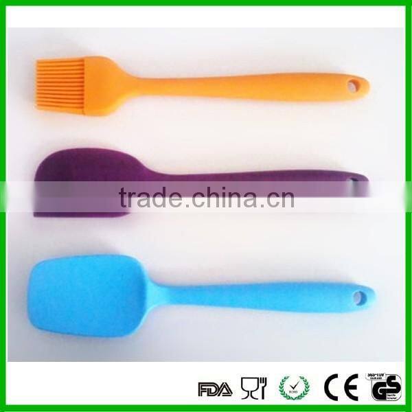 Wholesale best price custom BBQ silicone brush set