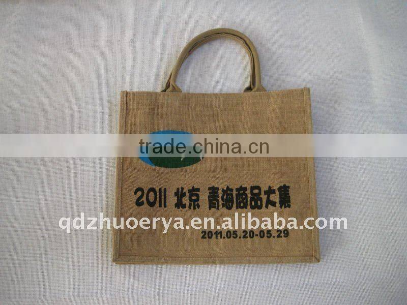 jute shopping handbags