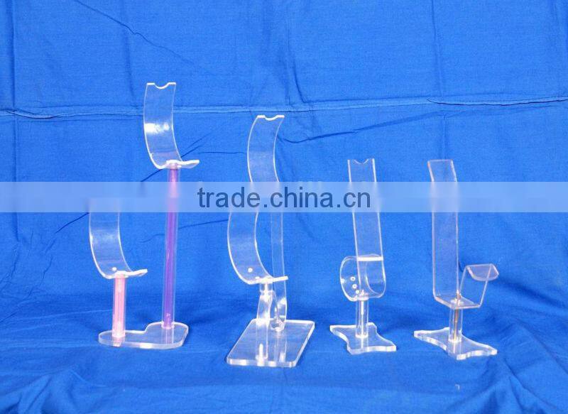 Acrylic clear Shoes Display Platform