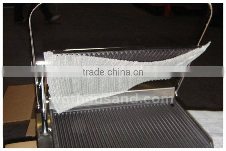 Single Head Commercial Electric Panini Contact Grill, Panini Griddle