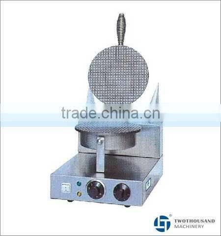 Waffle Cone Machine - Single Head, Electric, Temperature: 124-230'C, Plate Diameter: 210 mm, TT-E10A