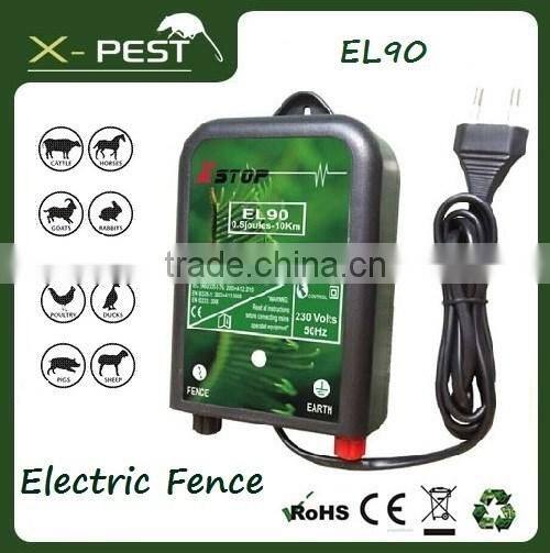 Visson X-pest BA80 electric small animal fence for cattle horse sheep goat exotic animal ostriches llamas pig deer rabbit dog