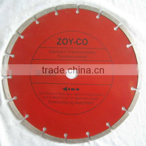 Diamond Saw Blade With Red Color