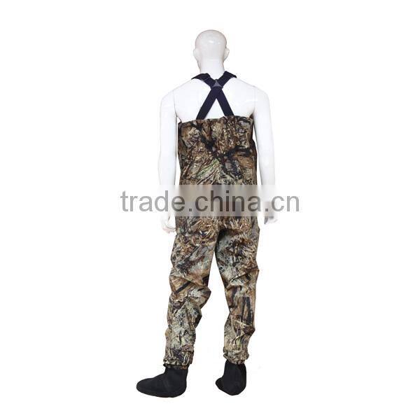 Sonic-welded Camo Waterproof Breathable Fishing Waders