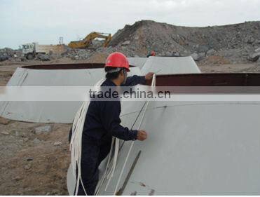 100 ton cement silo equipped with dust filter, safety valve and all accessories