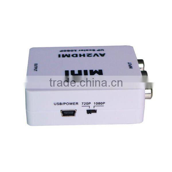 MINI AV2HDMI converter MINI AV TO HDMI CONVERTER Mini CVBS to HDMI converter