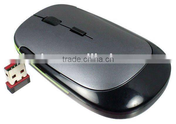 2.4G 800/1600 DPI Wireless USB Optical Mouse PC White