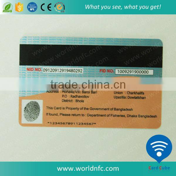 Competitive Price Plastic CR80 SLE4442 PVC Contact Chips Smart Cards
