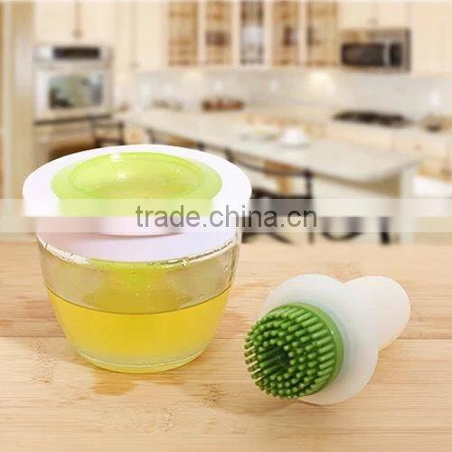 Food grade silicone oil brush silicone smart oil brush bbq brush kitchen brush