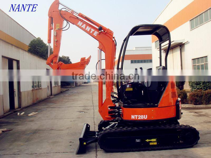 zero-tail cheap Chinese mini crawler excavator