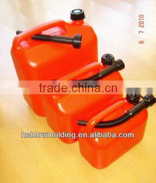 OEM Blow Molding HDPE Plastic Jerry Cans Fuel Can 5L 10L 20L
