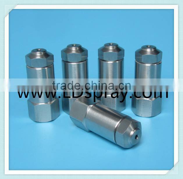 Stainless steel SS mist fine full cone spray jet nozzles for dust control