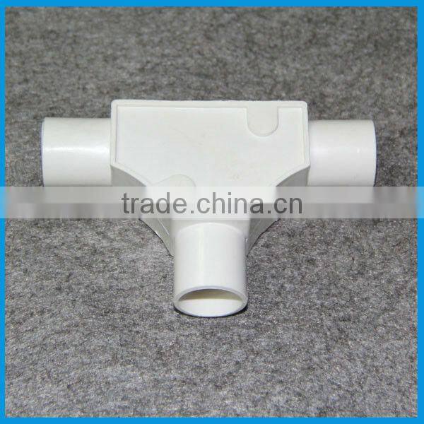 White Electrical Conduit Fittings 20mm PVC Male Bush