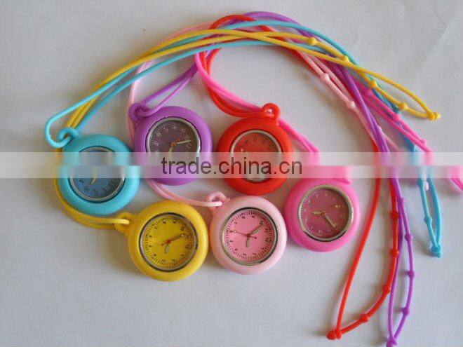 2011 New Fashion Pendant Silicone Watch