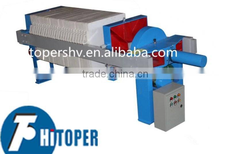 Mechanical compress filter press treatment waste oil and waste water