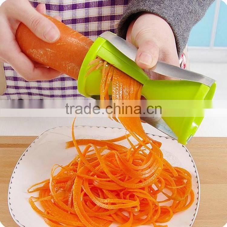 2016 New products on china market vegetable potato Spiral slicer my orders with alibaba