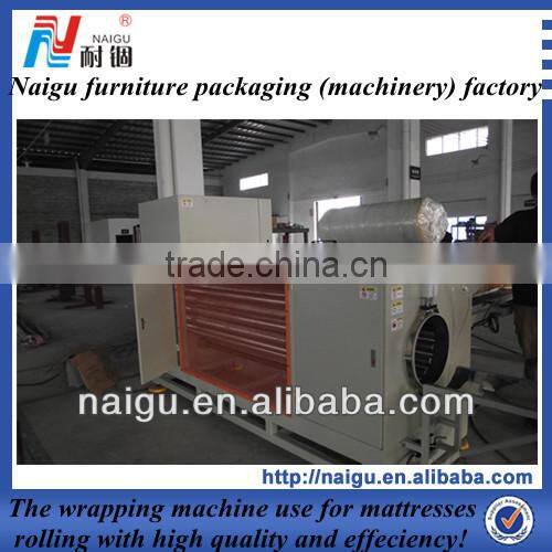 high effeciency mattress plastic wrap packaging machine