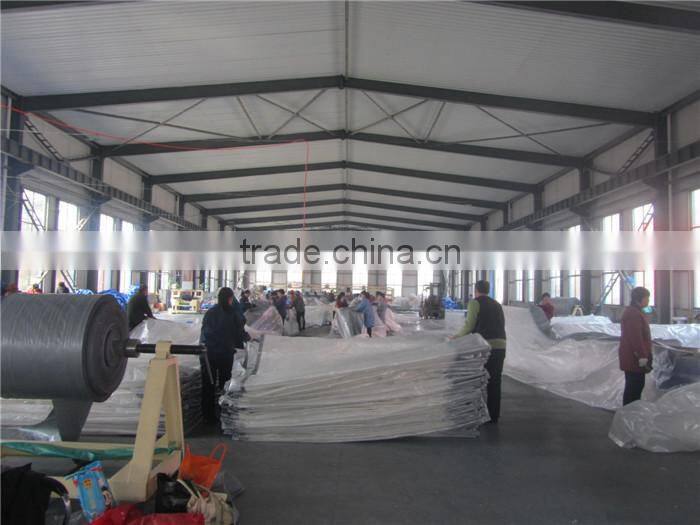 clear greenhouse tarps, transparent HDPE tarpaulin fabric, anti-UV tarpaulin covering