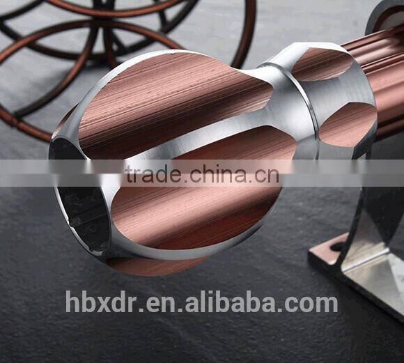 Europe popular!!OEM 6061 6063 t5/t6 shaped aluminum profile for curtain rod china manufacturer XINDONGRUI ISO