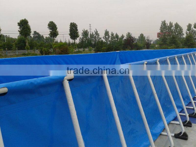 Steel Frame Swimming Pool 159"x79"x39.5" with Sand Filter
