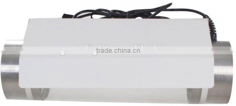 AIR COOLED REFLECTOR COOLTUBE WITH INSIDE AND OUTSIDE ALUMINUM WINGS