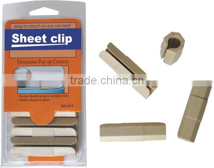 bed sheet clip,Plastic bed sheet clip