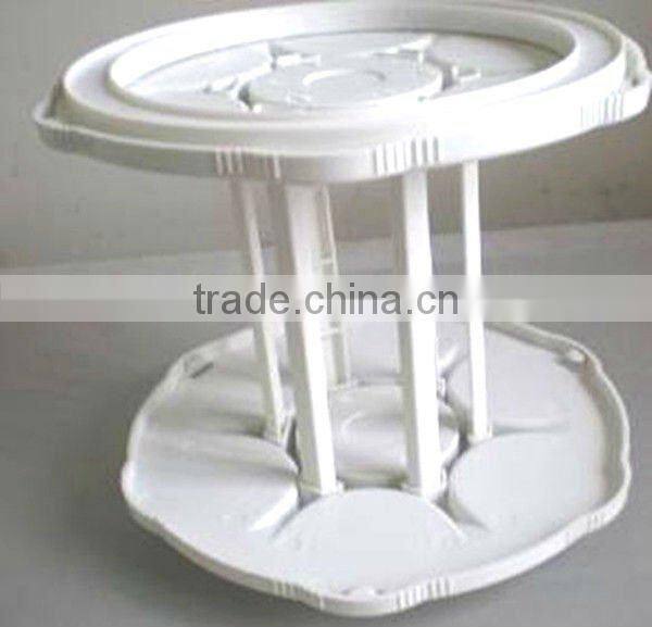 Plastic can spin rack ,two tier can holder,Can-tamer
