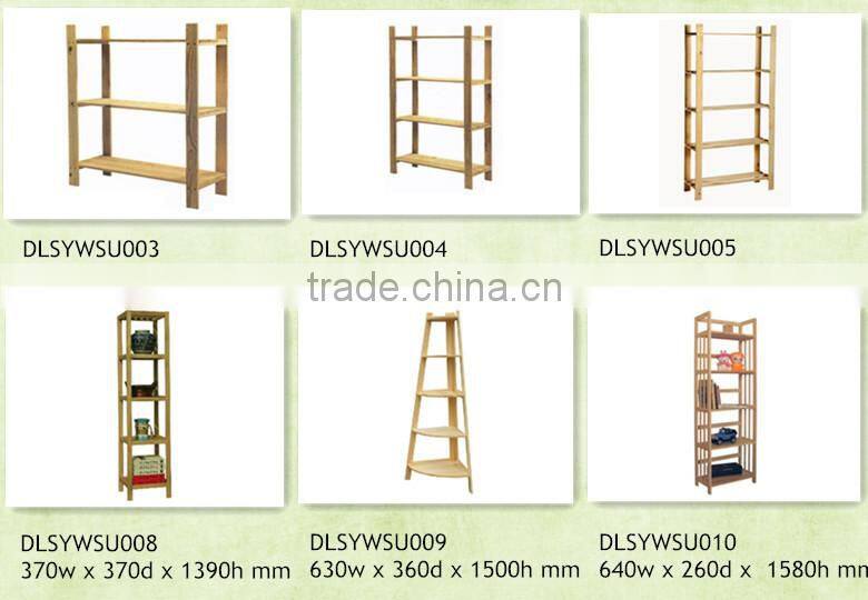 Cheap wood moving book shelves