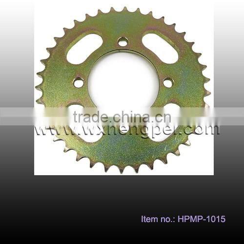 38T sprocket, SJ125-23 rear sprocket , motorcycle sprocket , XGJ125-23 rear sprocket