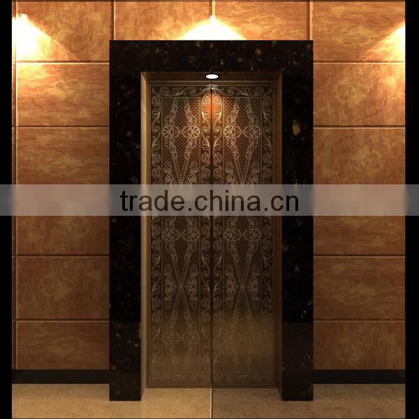 Shopping Mall Elevator Decoration Stainless Steel Elevator Door Panel on Sale