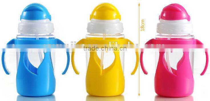 Supply fashion Creative Baby learn drink cup / straw cup (350ml)