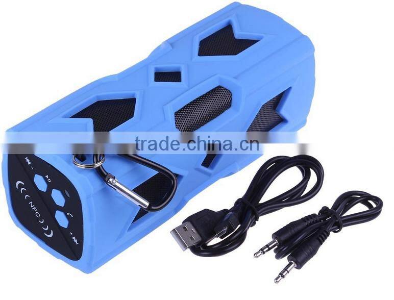 2017 trending products portable dustproof NFC waterproof bluetooth V4.0 speaker