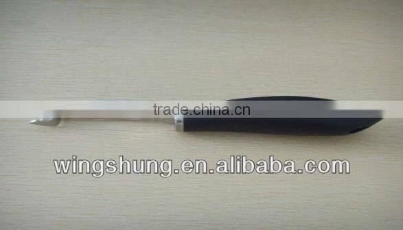 Black rubber handle peeler/fruit and vegetablespeeler/peeler