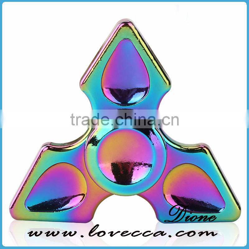 Colorful New Arrival Anti-Stress Toys bearing EDC Metal Alloy Fidget Spinner