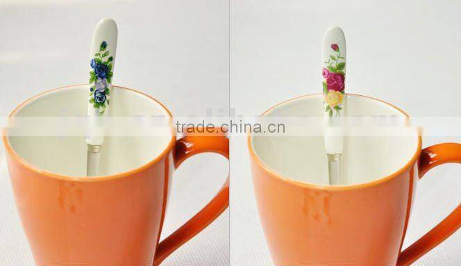 Dinnerware -Stainless steel ceramic serving spoons