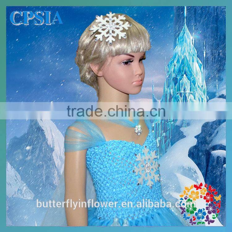 Snowflake Tutu Dress Snowflake Party Dress Turquoise Girls Photo Pop Baby Toddler Birthday Dress