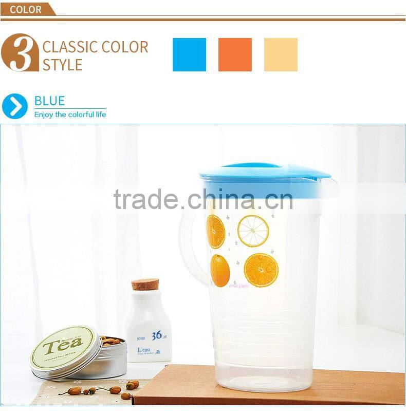 PP cold kettle with lid transparent water bottle juice and tea bottle
